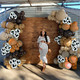 Xipegpa Cow Balloons Arch Garland Kit Cow Party Decorations For Baby Shower 158 Pcs