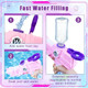 Weirtoya Water Table Pump For Toddlers Unicorn Toys Battery Powered Pump For