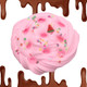 Hootoysforu Butter Slime Kit For GirlsParty Favors Stretchy And NonSticky Stress Relief 8 Pack
