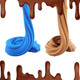 Hootoysforu Butter Slime Kit For GirlsParty Favors Stretchy And NonSticky Stress Relief 8 Pack