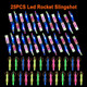 Lpvoqpth Led Flying Set 25 Slingshot+25 Glow Helicopter Flying Toy Outdoor Toys 25 Sets