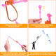 Lpvoqpth Led Flying Set 25 Slingshot+25 Glow Helicopter Flying Toy Outdoor Toys 25 Sets