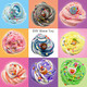 Zonfrto Butter Slime Kit 34 Packed TwoToned Colorful Slime Stress Relief Toys 34 Pack