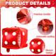 Xjyxqf Checkered Dice Balloons 9Pack (4 Matte Black White and 5 Glossy 22 9Pack