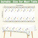 Zoiiwa Dragon Tablecloths Dragon Knight Theme Tablecover Watercolor Magic Dragon Birthday Plastic 3 Pieces