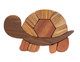 Yunhe Xinqiao Toys Factory Wooden Puzzle Toy For Toddlers Ages 13 Montessori Educational Turtle Puzzles