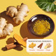 Veltracha Premium Turmeric Ginger Cinnamon Tea Bags 120 Tea Bags 100% Natural