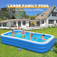 Vantacent89 Inflatable Swimming Pool For Adults Kids 10Ft