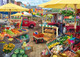 Wonder Forge Farmer's Market Day Jigsaw Puzzle For Adults 1000 Piece