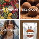 Zint Organic Cacao Powder : Raw NonAlkalized Chocolate With Powerful Antioxidants And 16 Oz
