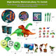 Vinfo Dinosaur Birthday Party Supplies Kit For Boys Dinosaur Party Decorations20 GuestInclude