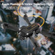 Qiduhuqi Drone With 1080P Camera Christmas Mini Foldable Drone For Adults And Black