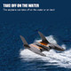 Goolrc Fx815 Rc Plane 2 Channels 2.4Ghz Remote Control Airplane Ready To