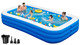 Cinlinso Inflatable Swimming Pool For Family 130 X 72 X 22 Large
