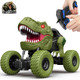 Yezi Remote Control Dinosaur Car For Kids Boys 2.4Ghz All Terrain Remote