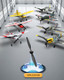 Volantexrc Rc Plane Propellers 3Piece Set With Propeller Protectors And Adapters For