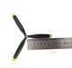 Jiafanrc 3Blade Propeller Set P7680505 For Volantexrc Rc Plane 7685 Spitfire Airplane 2Pcs