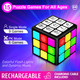 Xinbeiya Rechargeable Handheld Cube With Games Black