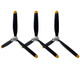 Rckuler 3Blade Propeller Compatible With Volantexrc Brushless F4U Corsair Rc Plane Spare 500Mm 3 Pcs