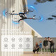 Plegble Drone With Camera 4K For Kids Adults Brushless Motor Mini Foldable