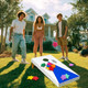 Xipegpa Colorful Nylon Bean Bags Small Bean Bags Bulk Hand Toss For 27 Pcs