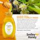 B1 Honey Smiley Honey 100% Tupelo Honey Straws Raw Pure And Unfiltered Honey 25 Count
