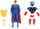 Dc Comics Superman Man Of Steel Action Figure Dc Adventures 12Inch 9 Accessories