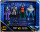 Dc Comics Batman And Robin Vs. The Joker And King Shark 4Inch Action