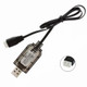 Yikaien Xh3P 3 Pin Usb Charger For Gel Blaster Splatter Ball Gun 1.8Ft 7.4V