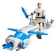Star Wars Epic World Of Action ObiWan Kenobi Action Figure and Barc Speeder 10 Cm