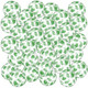Vertintong Tropical Inflatable Beach Balls Transparent Palm Leaves Ball Bachelorette Party Decorations 12 Inch 24 Pcs
