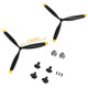 Jiafanrc 3Blade Propeller Full Set P7610805 For Volantex Rc Plane Compatible With 2 Sets