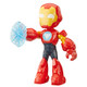 Marvel Iron Man And His Awesome Friends Marvel Supersized Iron Man Action 22.8 Cm