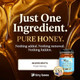 Tiny Bees Raw and Unfiltered Wildflower Honey 100% Organic Pure Honey Glass Jar 16 Oz