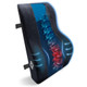 Samsonite Memory Foam Lumbar Support Pillow Ergonomic Back Cushion For Office Chair Black