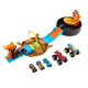 Hot Wheels Toy Monster Trucks Playset TireShaped Case Transforms Into Race Course 3
