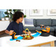 Hot Wheels Toy Monster Trucks Playset TireShaped Case Transforms Into Race Course 3