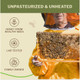 Oneroot 100% Organic Canadian Wildflower Honey 17.6 Oz 1.1 Lbs