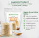 Z Natural Foods Organic Crispy Puffed Quinoa 1 Lb