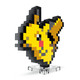 Mega Brands Pok'mon Pikachu Construction Set Articulated Figure Retro Pixelated Style Wall Or 15 Cm 400 Pieces