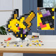 Mega Brands Pok'mon Pikachu Construction Set Articulated Figure Retro Pixelated Style Wall Or 15 Cm 400 Pieces