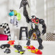Marvel SpiderMan Mixmashers Marvel Venom Custom SpiderMan MixAndMatch Deluxe Action Figure and 12 Cm