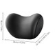 Gzgtuu Car Neck Pillows Ultra Soft Memory Foam Neck Pillows For Driving 2 Pcs Black