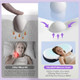 Moonouu Cloud Align Memory Foam Pillow For Sleeping Contour Neck Support Bed