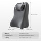 Xiaomubiao Reading Pillow Lumbar Support Pillow For Couch Sofa Bed Support Bed Gray