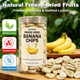 Wzybdttma Freeze Dried Banana Slices 7.05Oz 200G