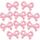 Zafete Mini Pastel Pink Bow Foil Balloon Small Bow Knot Balloons Pink 10 Inch 10Pcs