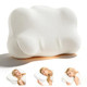 Kryndors Cloud Pillow Ergonomic Memory Foam For Neck Pain Relief Contoured Support White