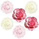 Zafete Camellia Rose Flower Foil Balloons Will You Be My Girlfriend Valentines