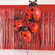 Zafete Ladybug Balloons Lady Bug Balloons Insect Bugs Spring Garden Picnic Theme
